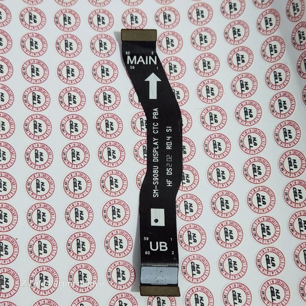 flexible tengah mesin to lcd samsung s22 ultra original copotan