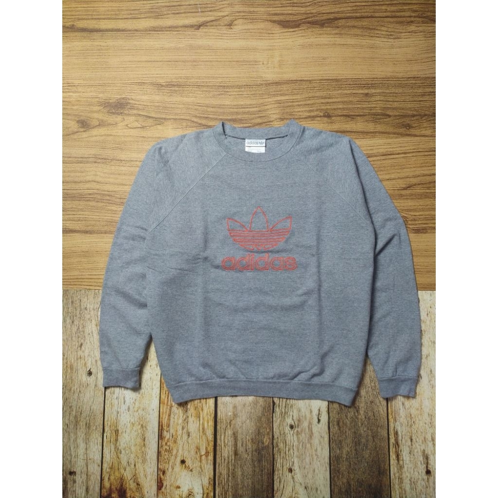 Vintage 80s Adds Embroidered Logo Sweatshirt/ Crewneck