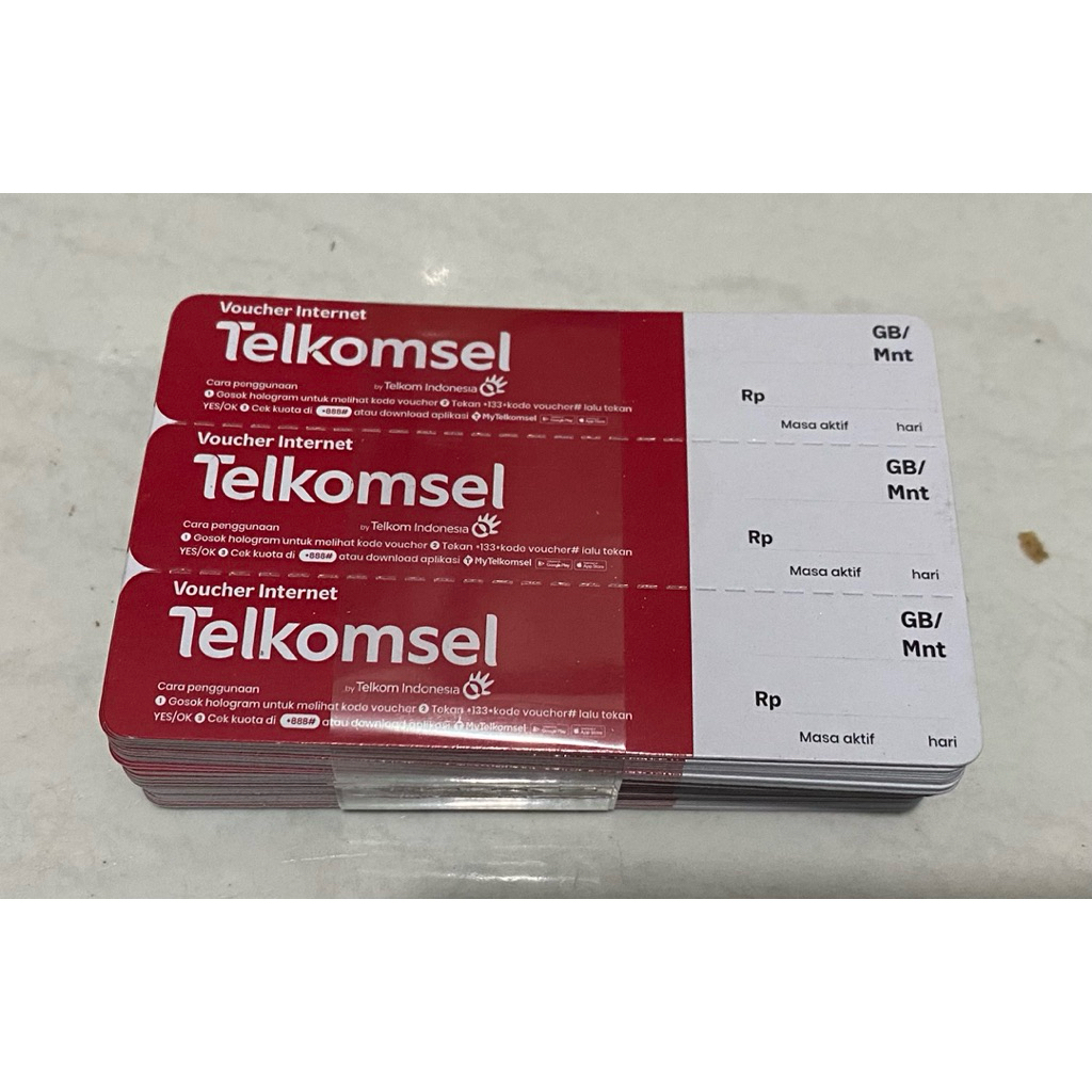 voucher zero/kosongan Telkomsel