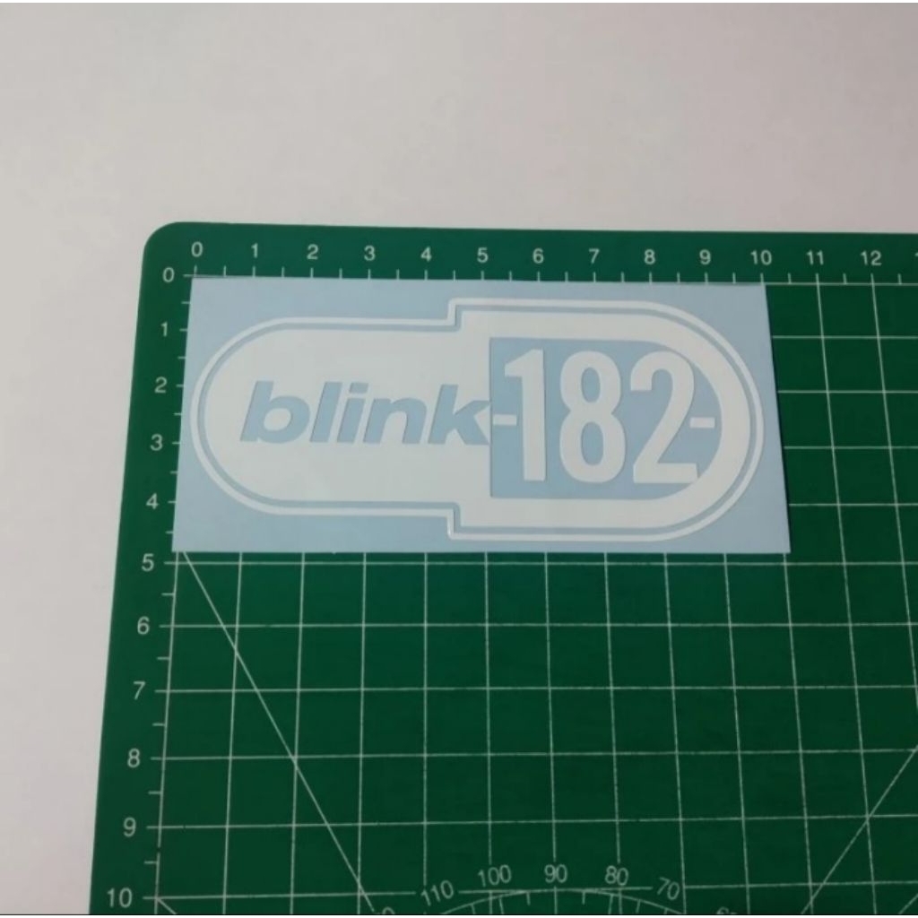 stiker cutting blink 182