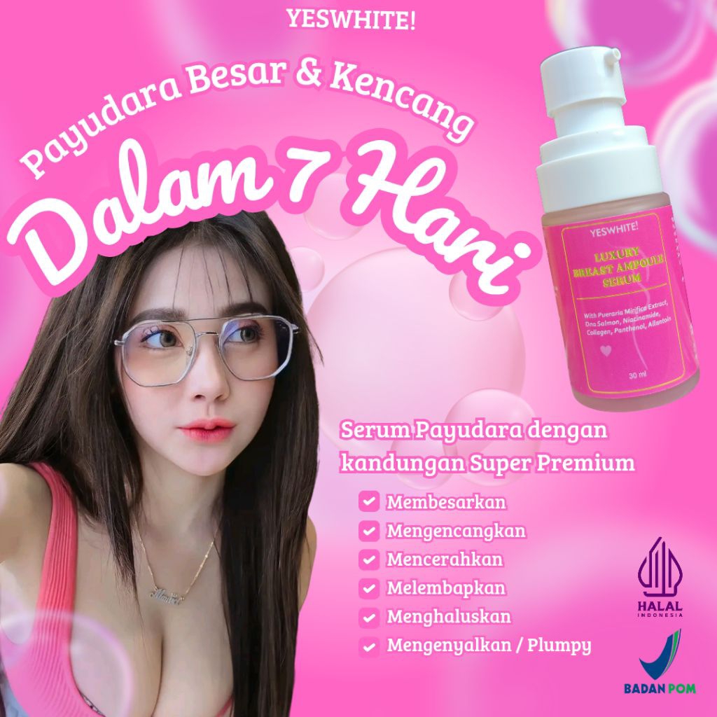 (PRIVASI) HORMON ESTROGEN SERUM MONTOK PAYUDARA AMPUH PERMANEN - Pembesar Dan Pengencang Payudara BP