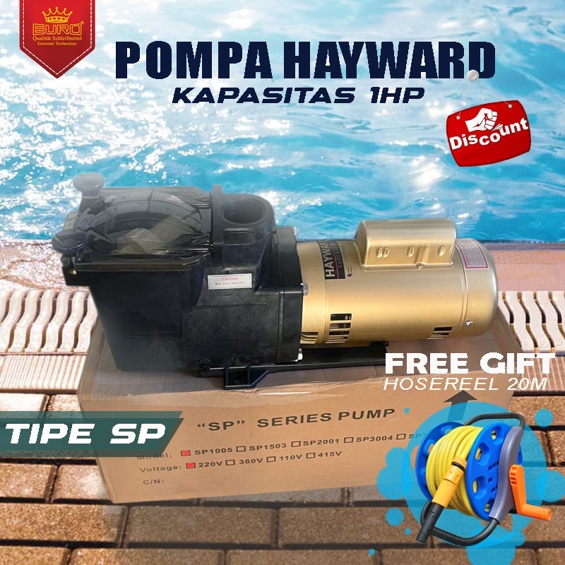 Pompa Kolam Hayward Kapasitas 1HP & 2HP TIPE SP Hayward SP Super Pump - Pompa Untuk Sirkulasi Kolam 