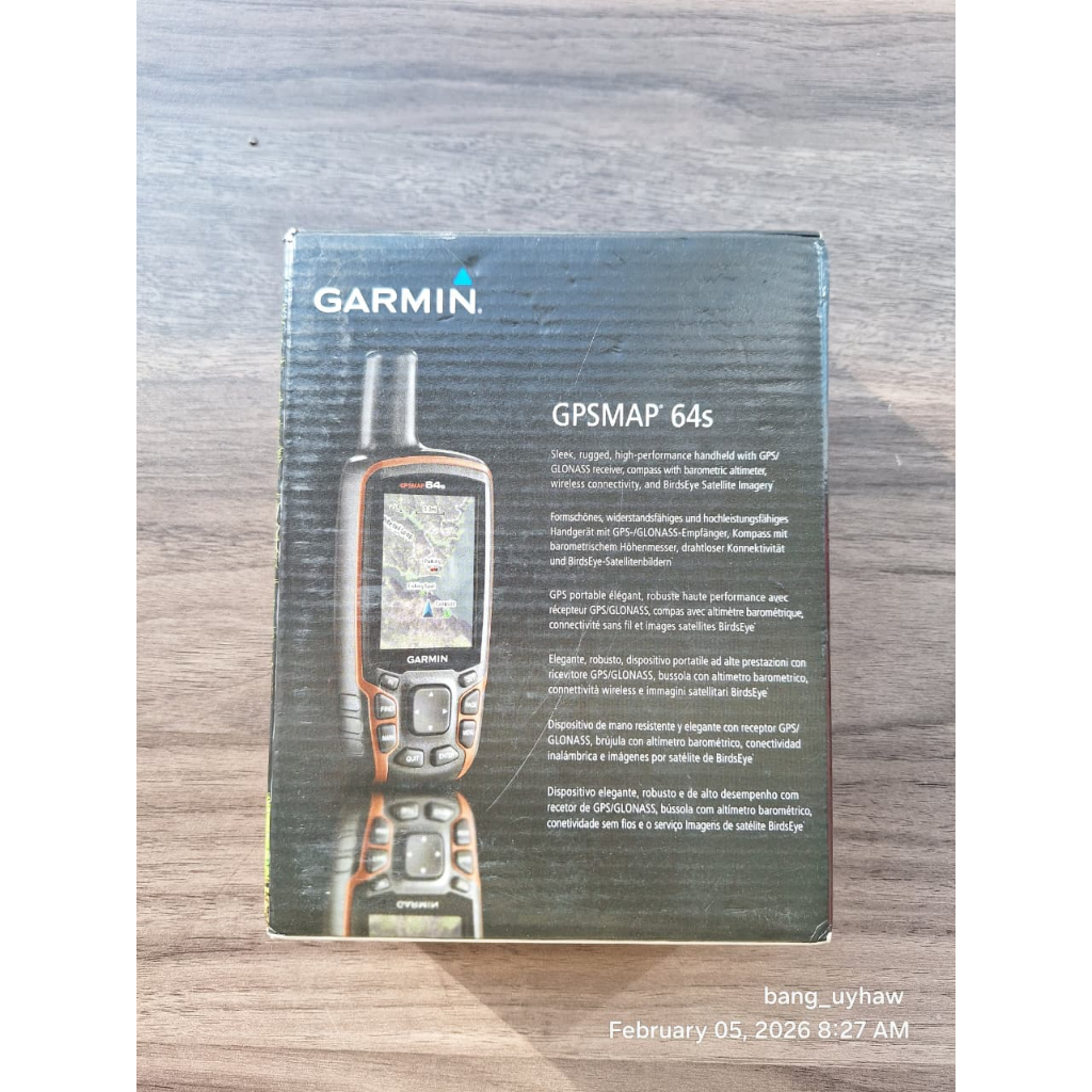 GPS Garmin 64S Bekas