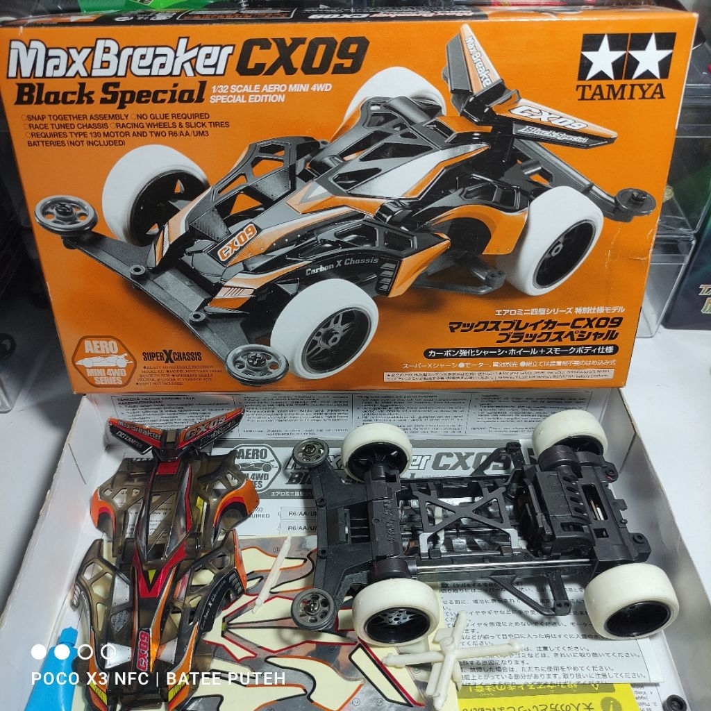 TAMIYA MINI 4WD MAX BREAKER CX09 ORIGINAL TAMIYA