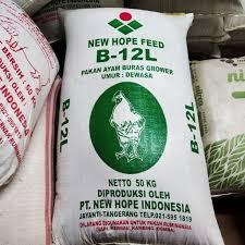 Pur Ayam dan bebek New Hope B 12 L Pakan Ayam dan Bebek Berkualitas dan Murah 50 KG