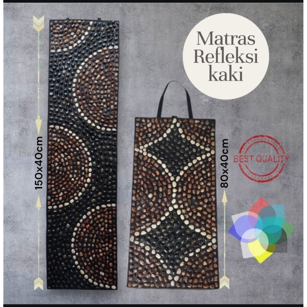 Karpet batu terapi kaki / karpet pijak refleksi / karpet refleksi terapi kaki / karpet terapi kaki /