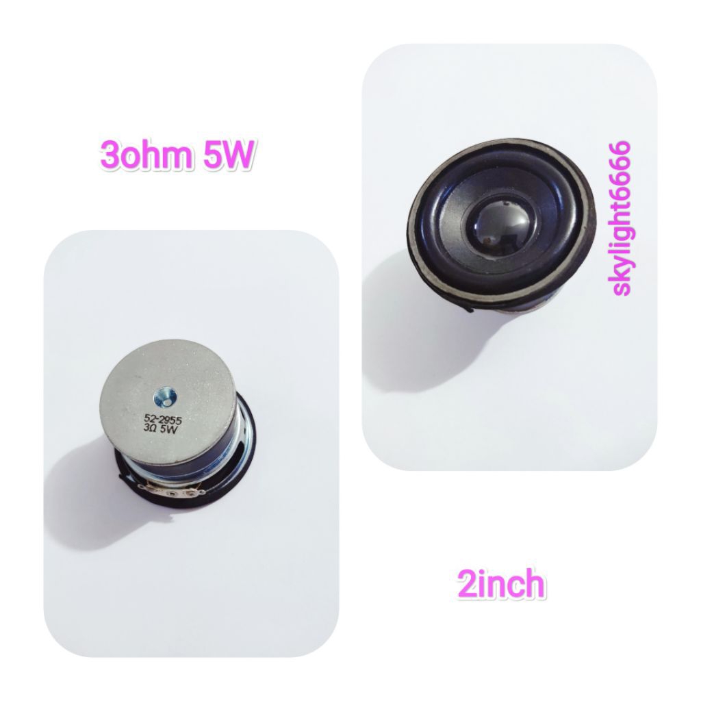 Speaker 2inch 3ohm 5W Copotan (A+)