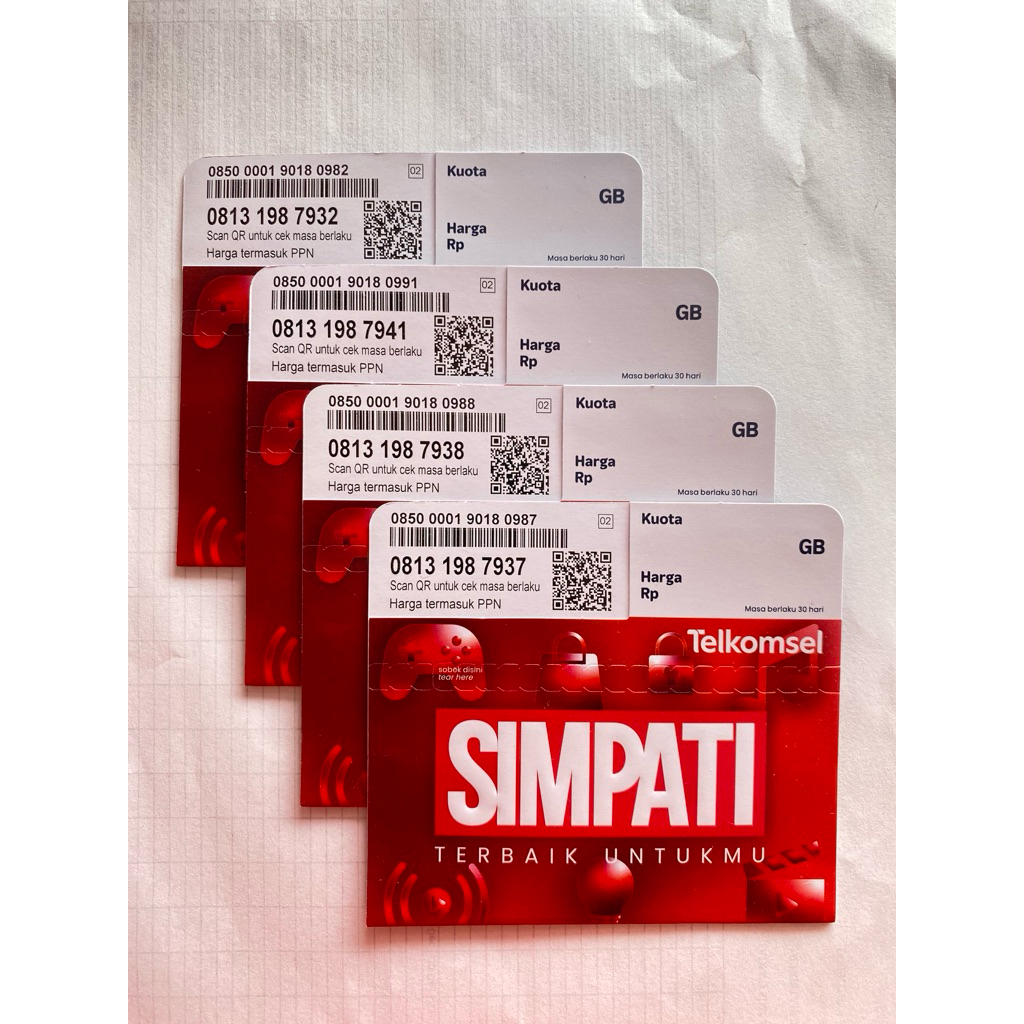 Nocan Telkomsel 11 Digit 3gb ex juli 2026