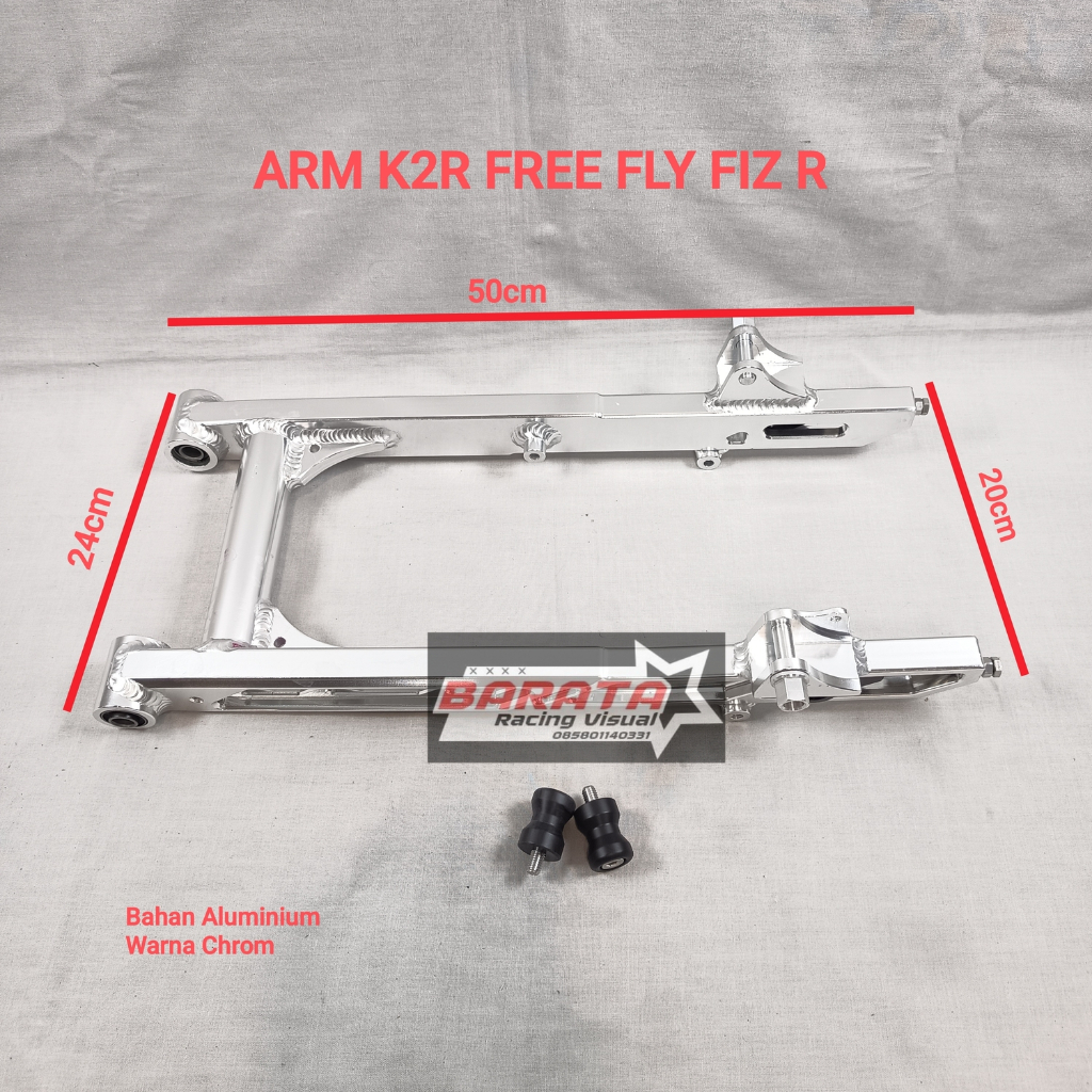 SWING ARM K2R FREE FLY MOTOR FIZ R CHROM