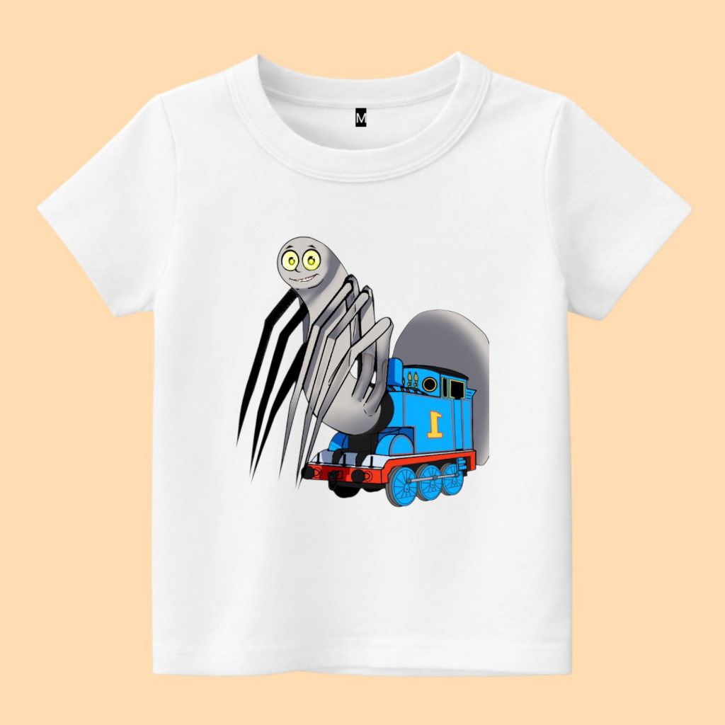 Baju kaos anak gambar Thomas exe