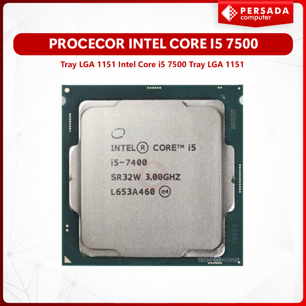 Procecor Intel Core i5 7500 tray LGA 1151 Intel Core i5 7500 tray LGA 1151