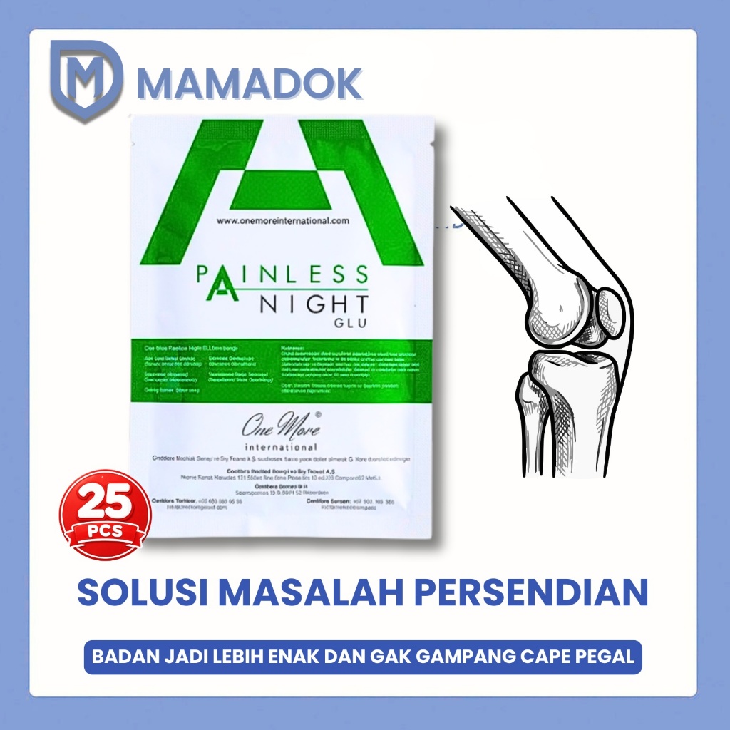 Koyo Turki One More Painless Night Glue Solusi Pegal LInu Dan Nyeri Punggung 25 Lembar