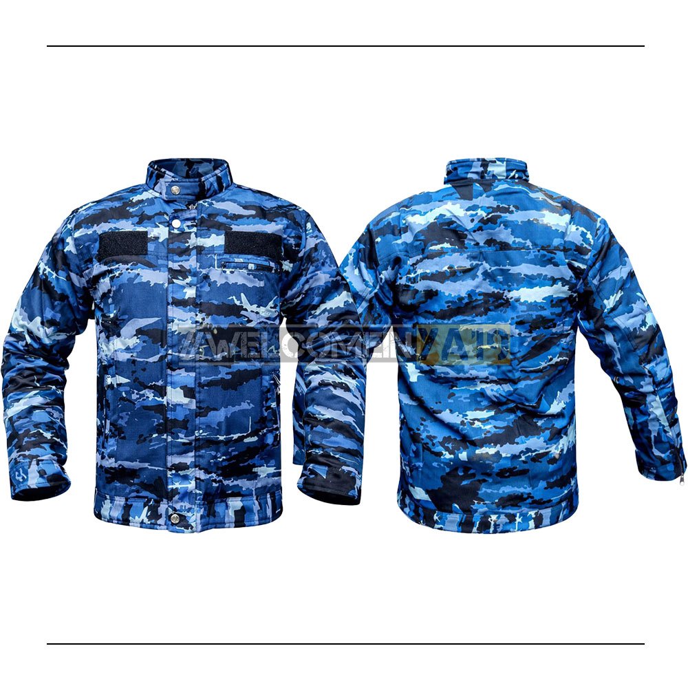 Swa Bhuwana Paksa TNI AU Striped Jacket Tactical | Jaket ABG Loreng Swa Bhuwana Paksa TNI AU