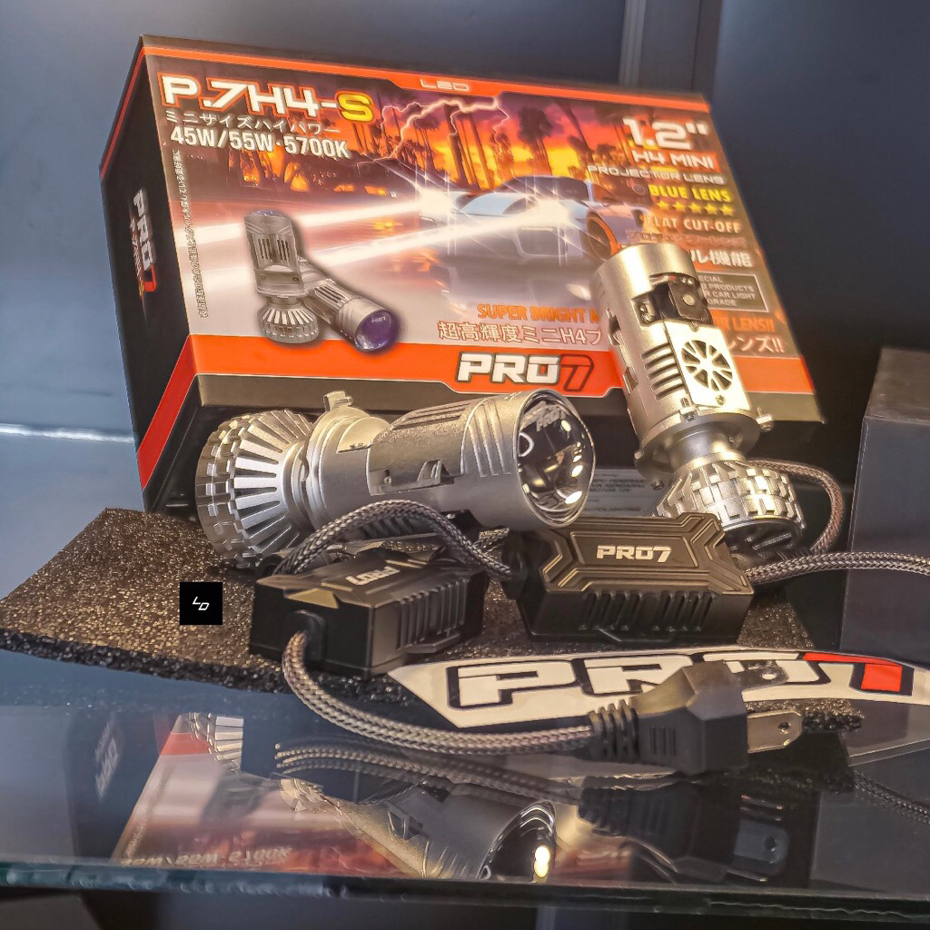 MINI BILED PRO7 P.7H4-S | H4 CAHAYA BILED PRO7 P.7H4-S | H4 45W/55W | H4 PRO7