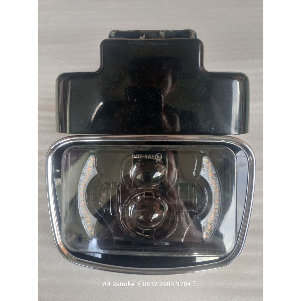 lampu depan daymaker rx king new scorpio steko