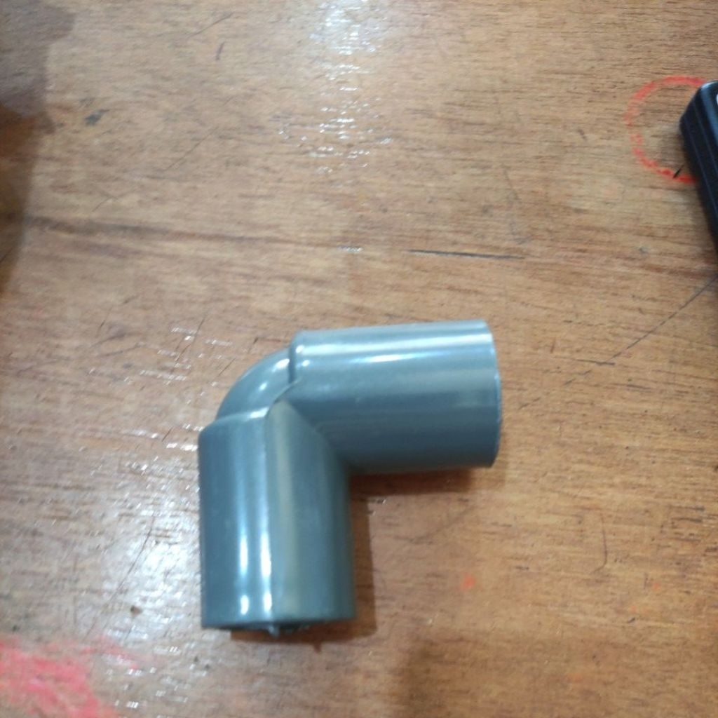 sambungan pipa L 1/2in / knee grest 1/2 / sambungan paralon L 1/2 sambungan pipa paralon