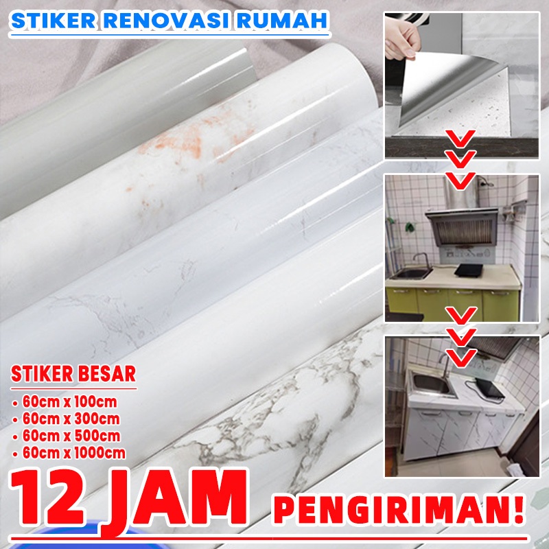 [Barang spot] wallpaper dapur motif wallpaper dinding dapur wallpaper dinding dapur 3d wallpaper lan