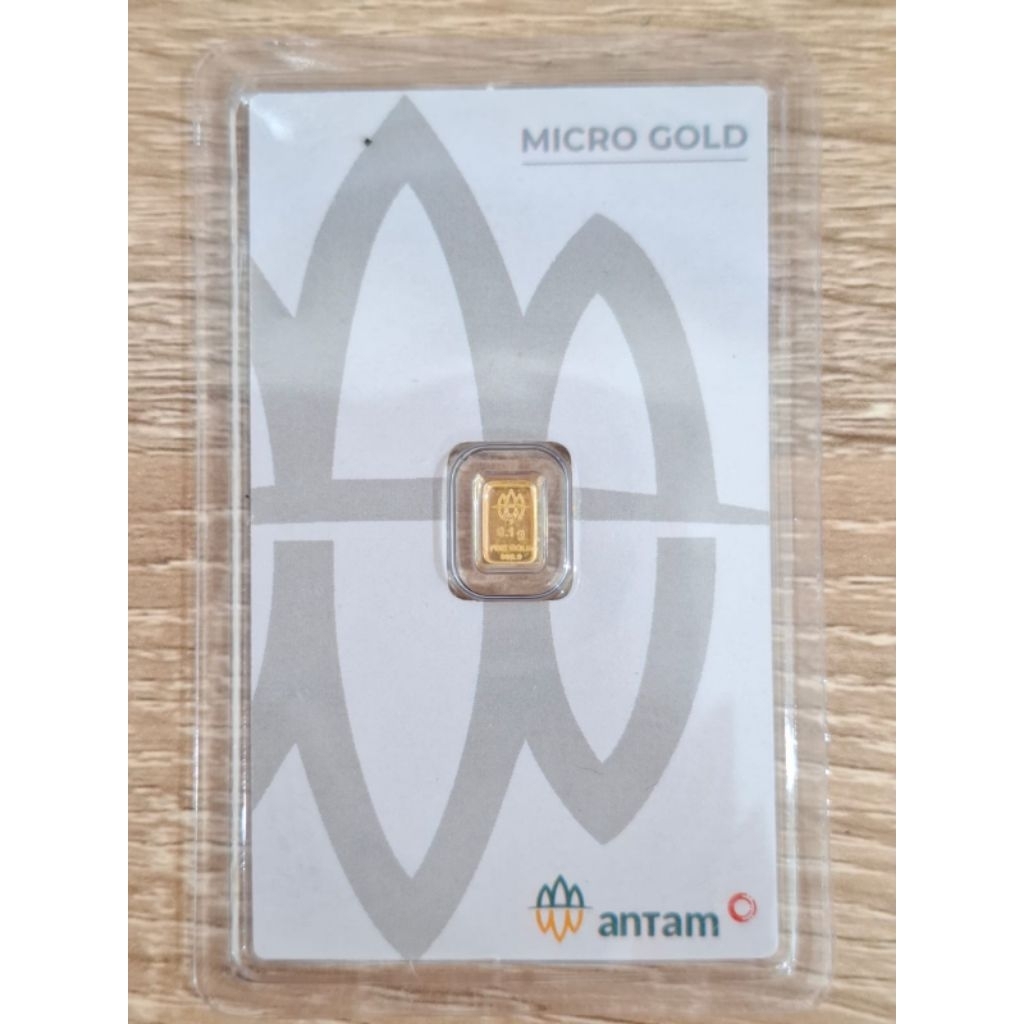 Micro Gold Antam EK 0.1 0.25