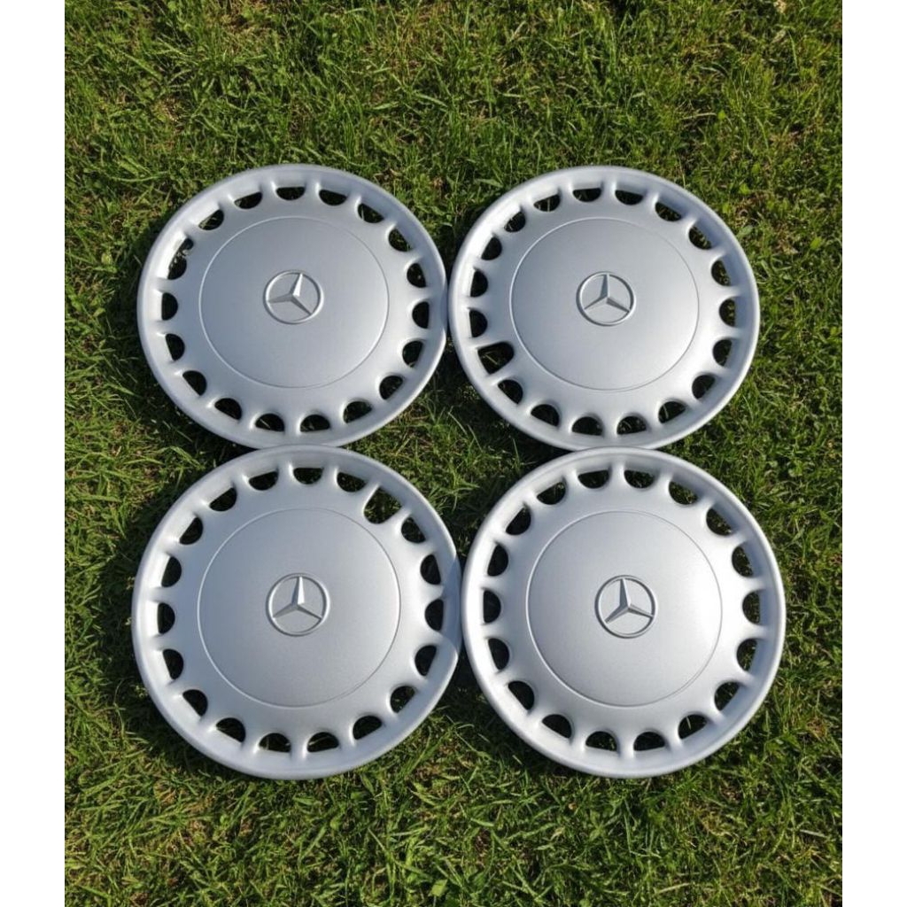 (1 set 4 pcs) wildop velg kaleng mobil ring 13 silver