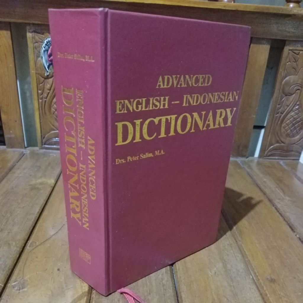 ADVANCED ENGLISH-INDONESIAN DICTIONARY - DTS PETER SALIM MA