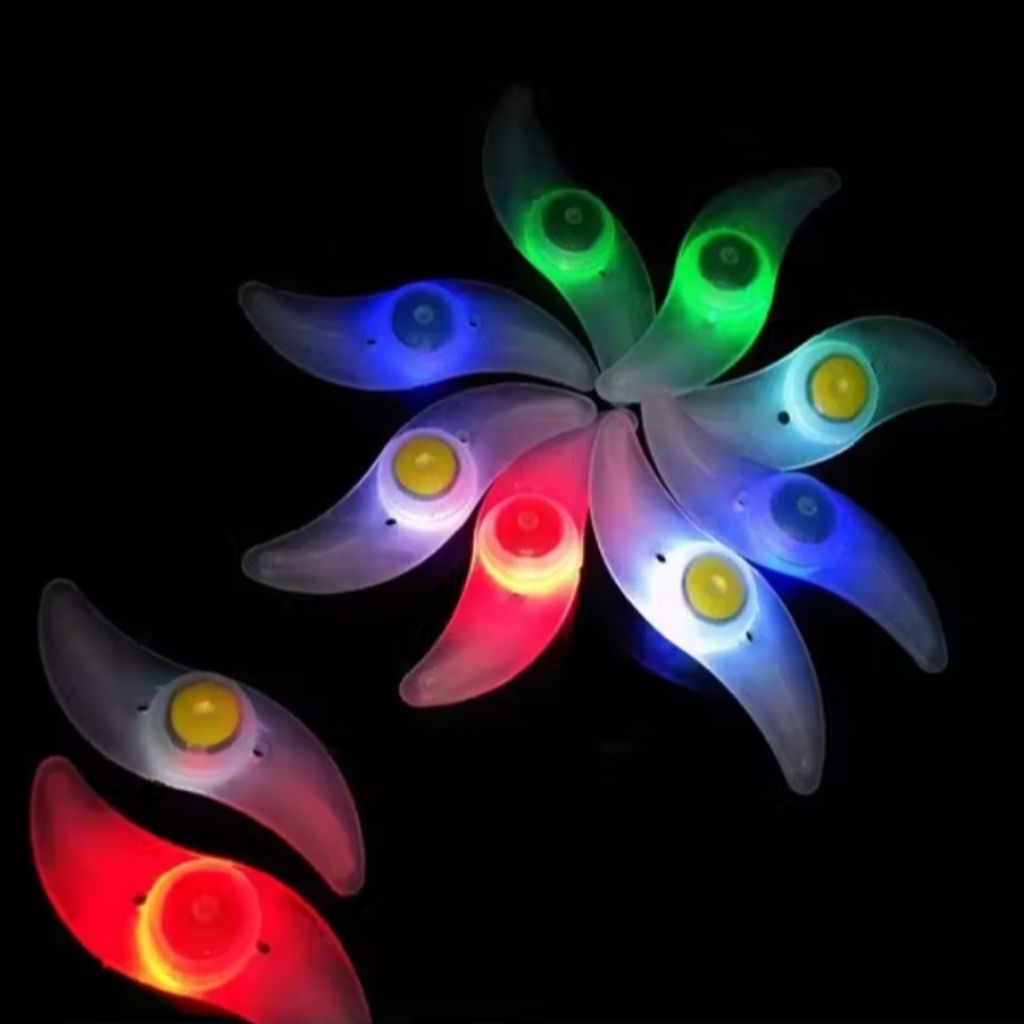 Lampu LED Ban Sepeda / Lampu Ban Sepeda Warna Warni