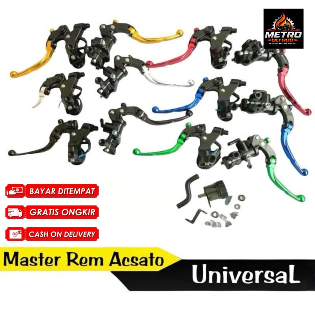 Master Rem Radial Acosato Master Rem Depan Variasi Master Rem Racing