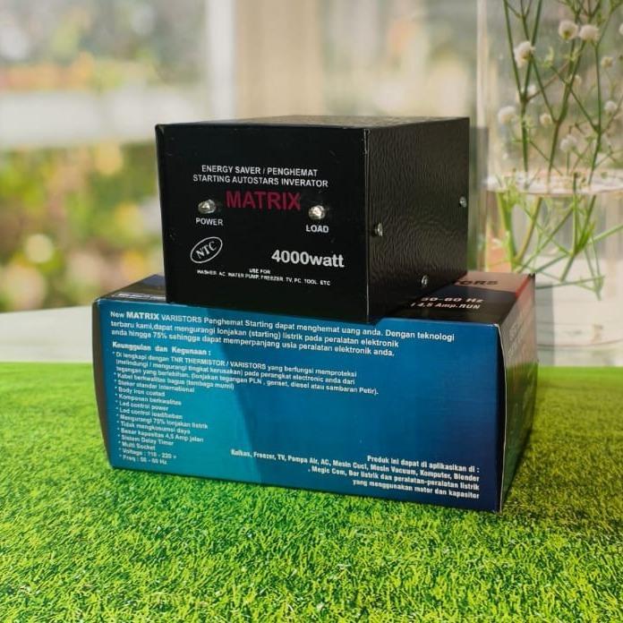MATRIX 4000 Watt autostart auto start starting slowstart slow start softstart soft start penghemat l