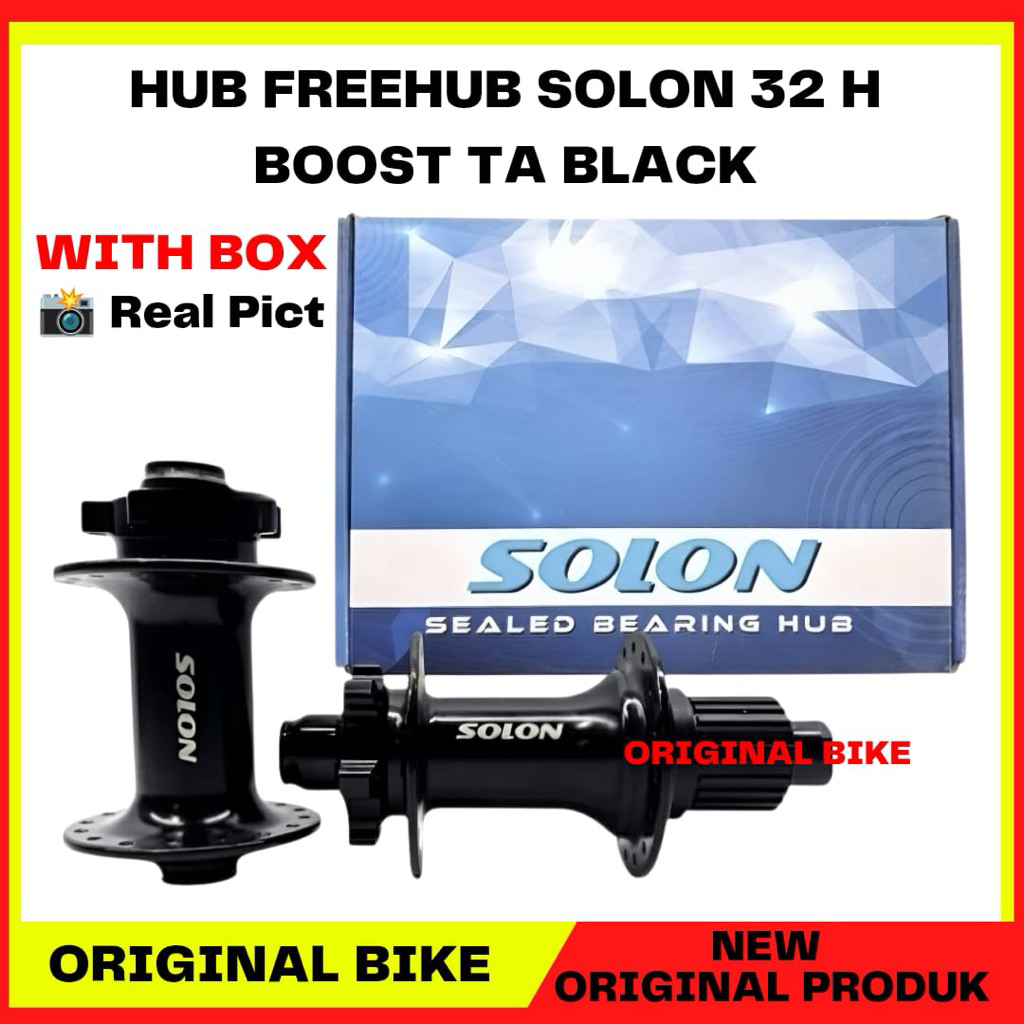 Hub FreeHub Solon DH952TF Dan DH952TR  32 Hole Disc Brake 6 Bolt