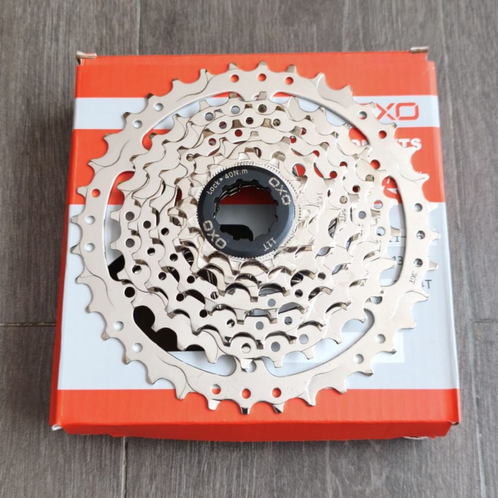Sprocket 7 speed OXO 11-36T Slop/Cassete CP/Chrom