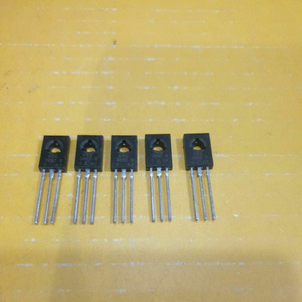 D 882 - 2SD 882 NEC TRANSISTOR NON ASLI ORI