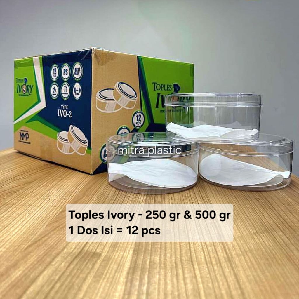 Toples Ivory 250 & 500 gram - Toples Bulat Victory Ivory