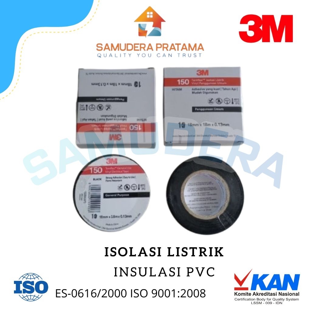 ISOLASI LISTRIK 3M / SOLASI LISTRIK ORIGINAL