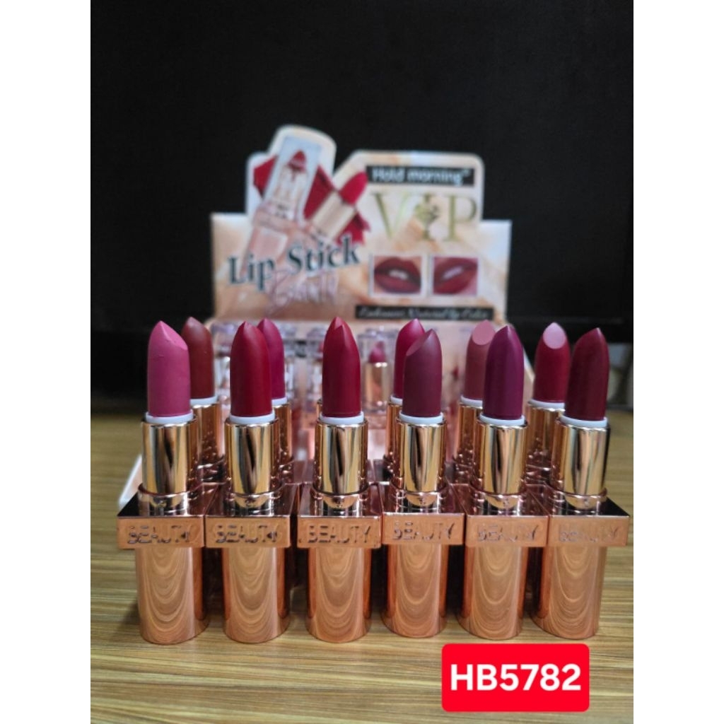 (PERBOX ISI 24PCS) NEWS LIPSTICK BATANG HOLD MORNING