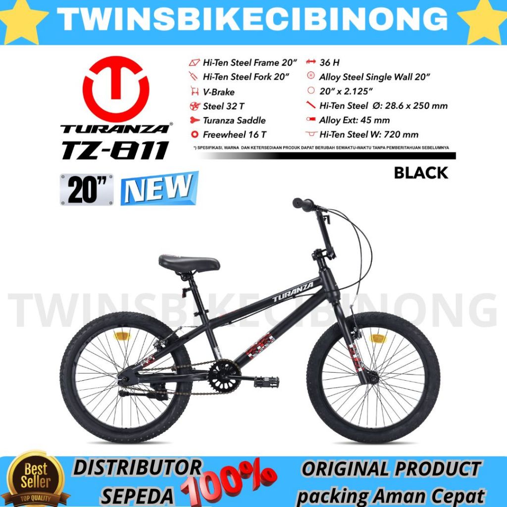 Sepeda Bmx 20 TURANZA TR 811 NEW 2026