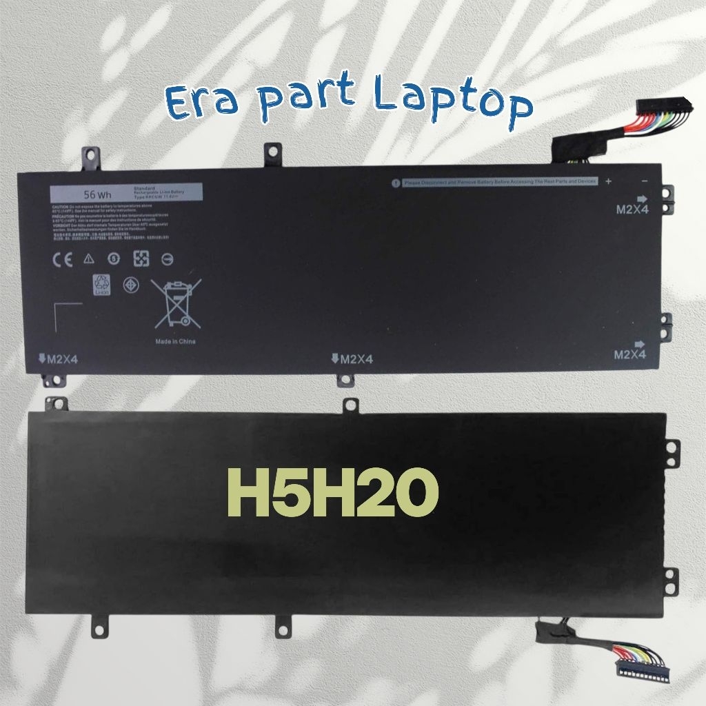 Battery Baterai Delll XPS 15 9550 9560 9570 9590 H5H20