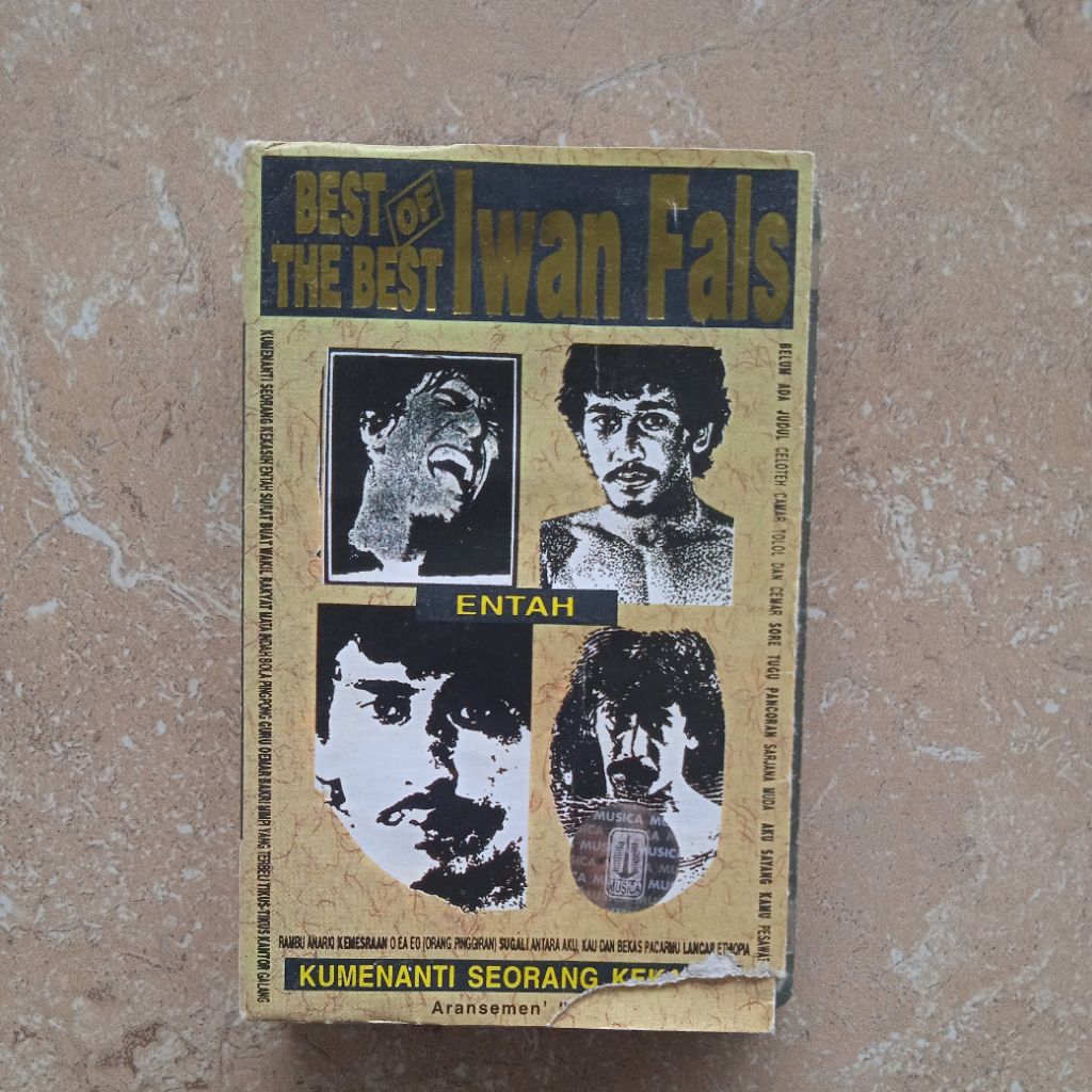 Kaset Pita Iwan Fals "Best Of The Best"