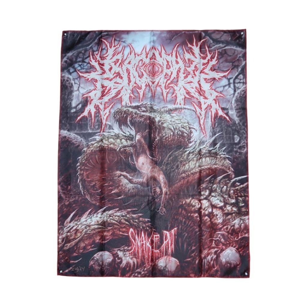 KROCOPHILE - FLAG MUSIK / POSTER KAIN BAND METAL ORIGINAL