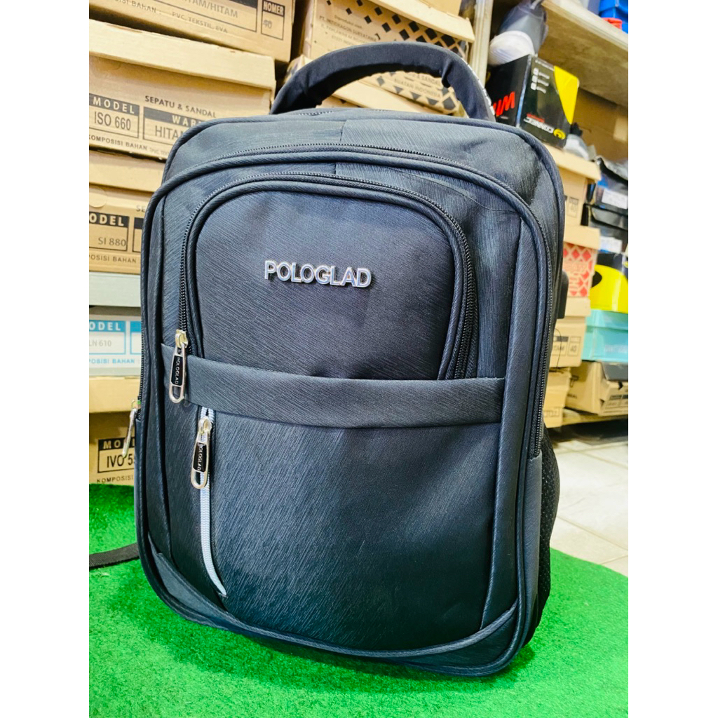 POLO  GLAD Tas Ransel Pria dan wanita ransel sekolah 16 inch Original POLO