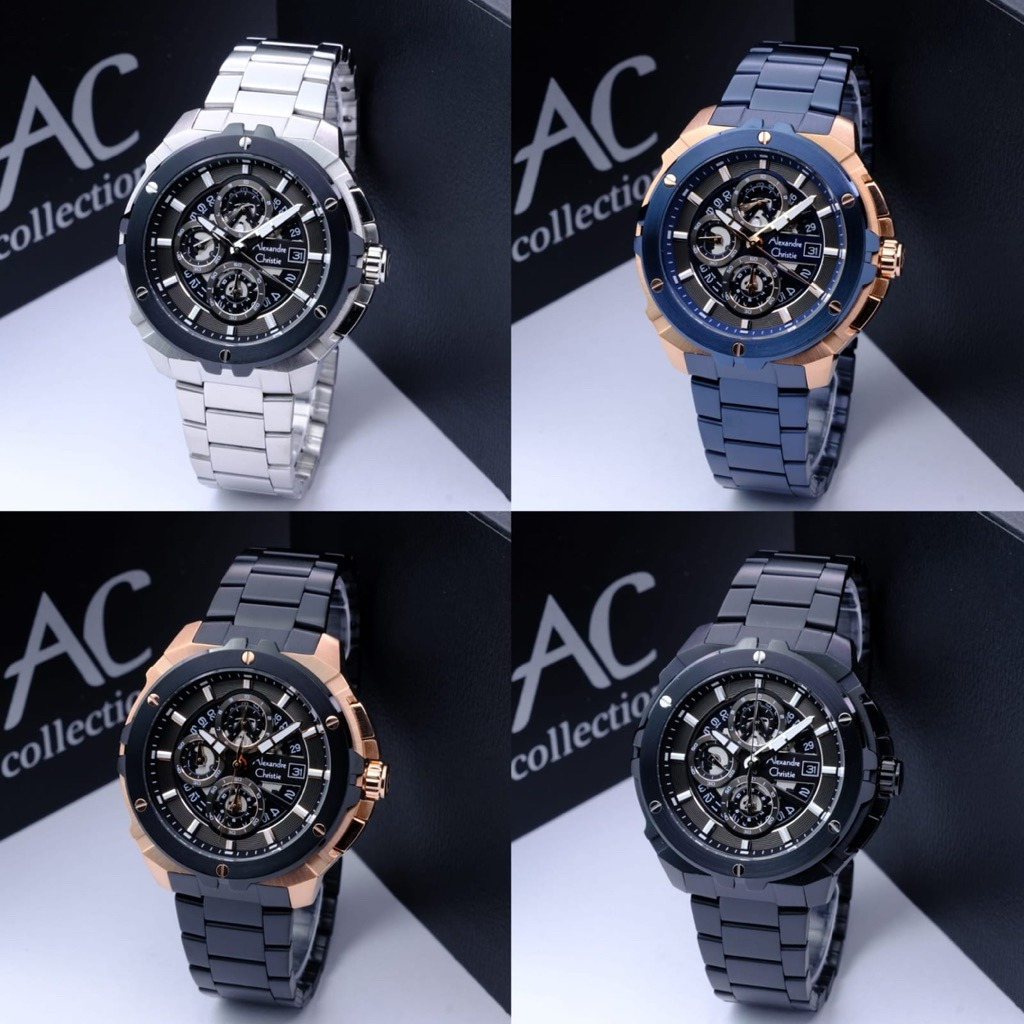 JAM TANGAN PRIA ALEXANDRE CHRISTIE AC6692 / AC 6692 ORIGINAL GARANSI RESMI 1TAHUN