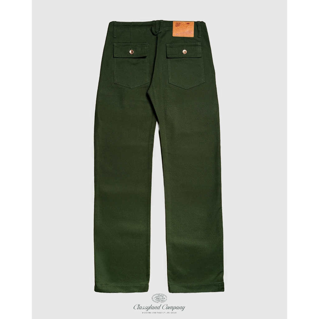 Classyland Company - Tualang Utility Fatigue Pants Olive
