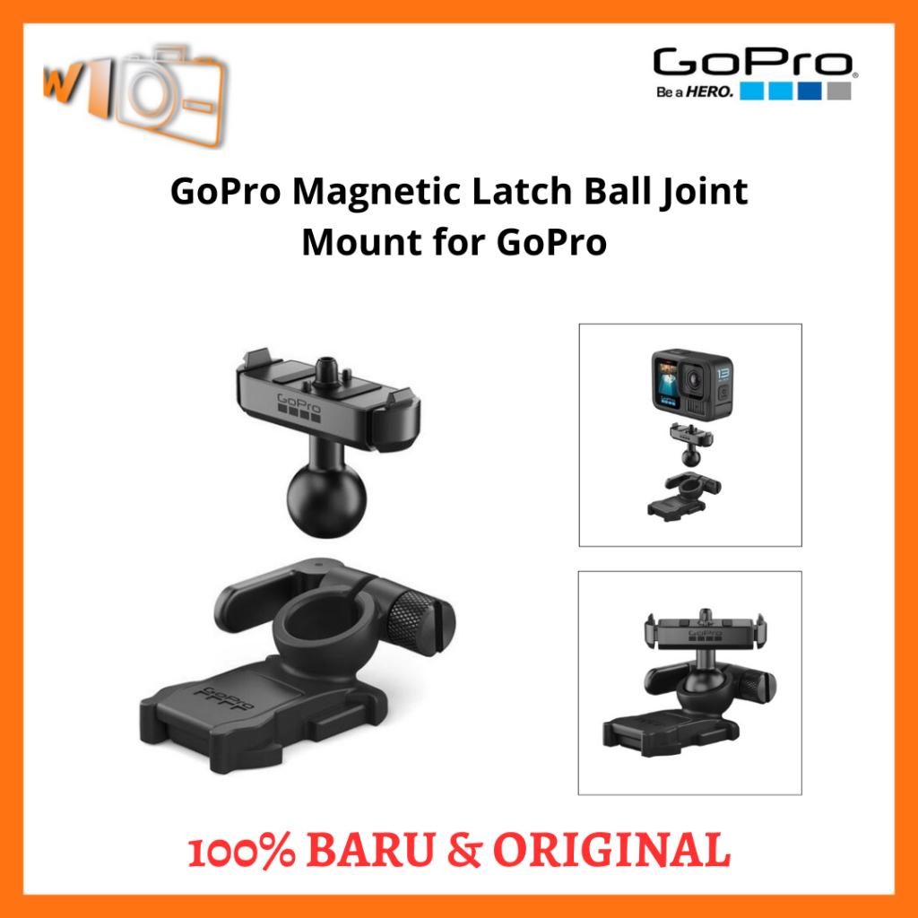GoPro Magnetic Latch Ball Joint Mount for GoPro HERO13