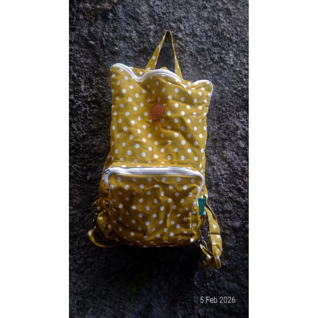 NIION backpack polkadot bekas