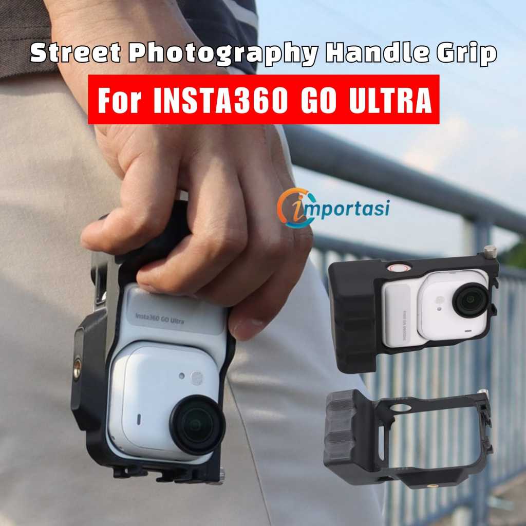 CQT Street Photography Handle Grip INSTA360 GO ULTRA Shooting Expansion Frame Case