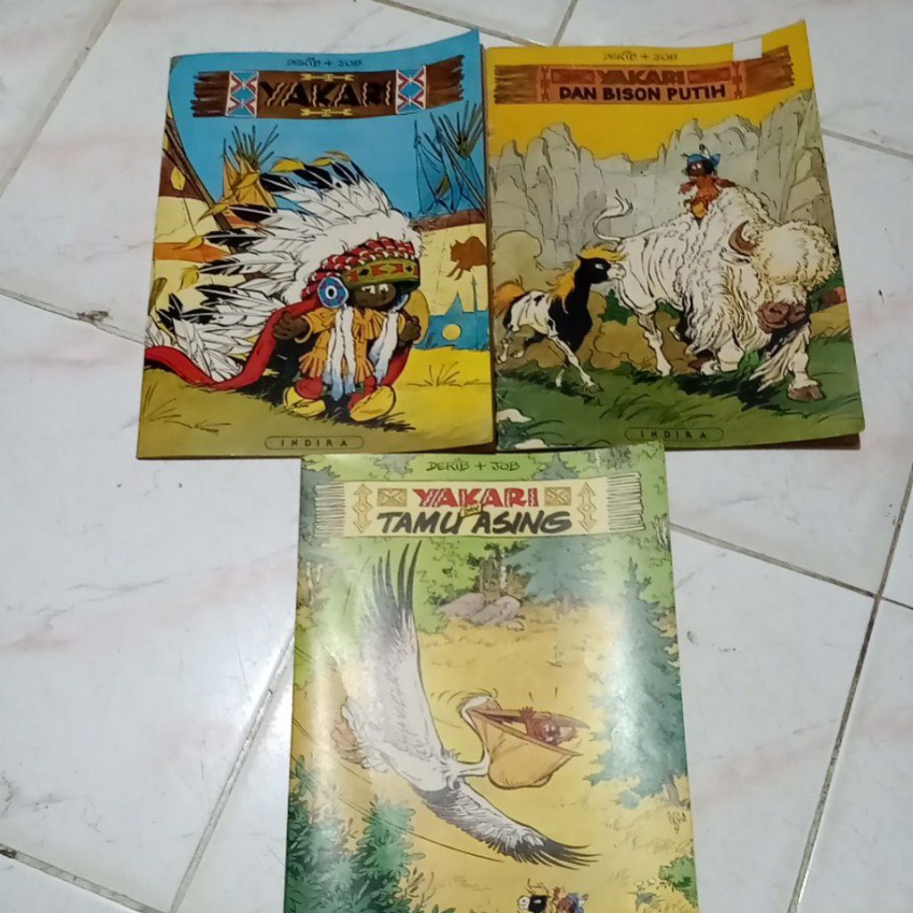 yakari paket 3 komik