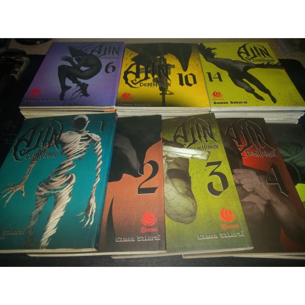 Ajin - Demi Human vol. 1-17 (TAMAT)