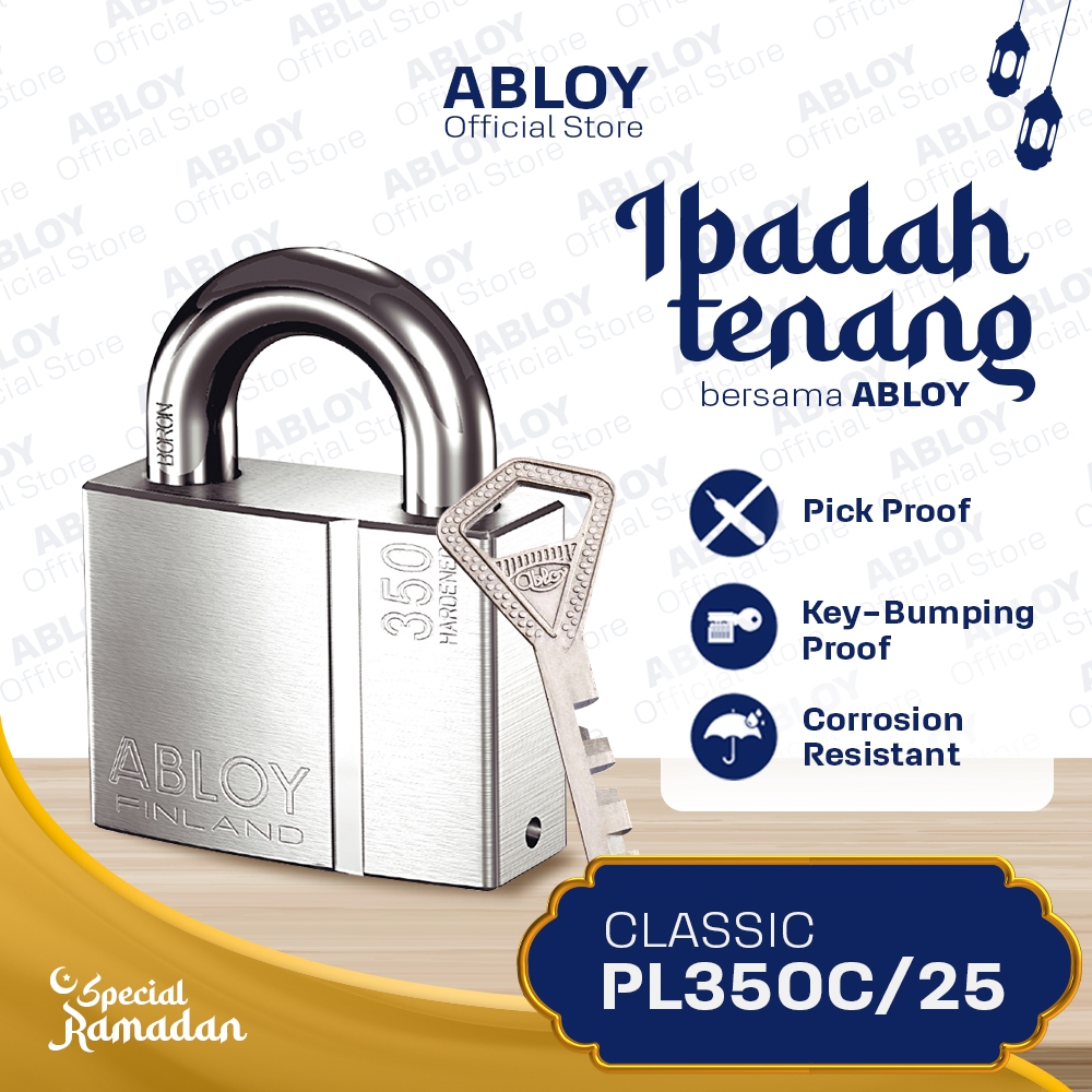 ABLOY Gembok Padlock Classic PL350C