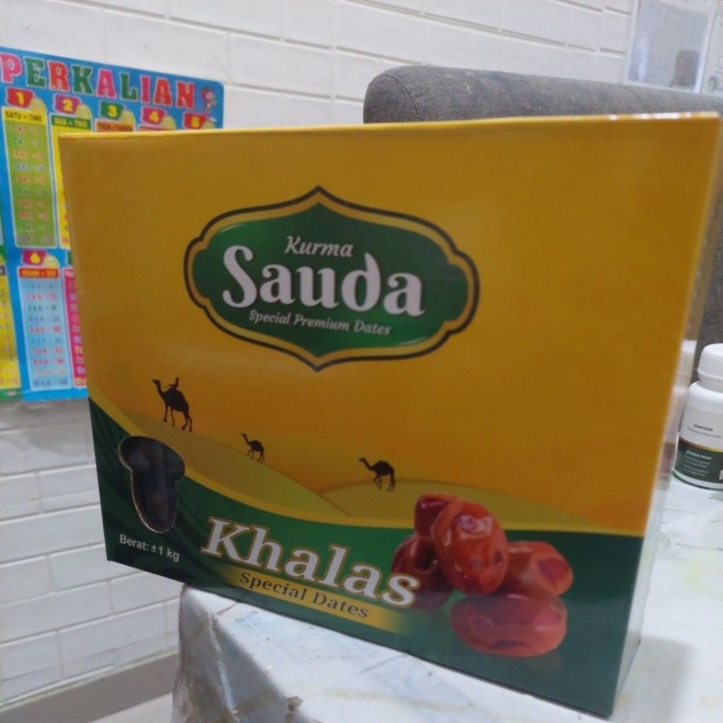 Kurma Sauda 1 Kg Khalas Special Premium Dates