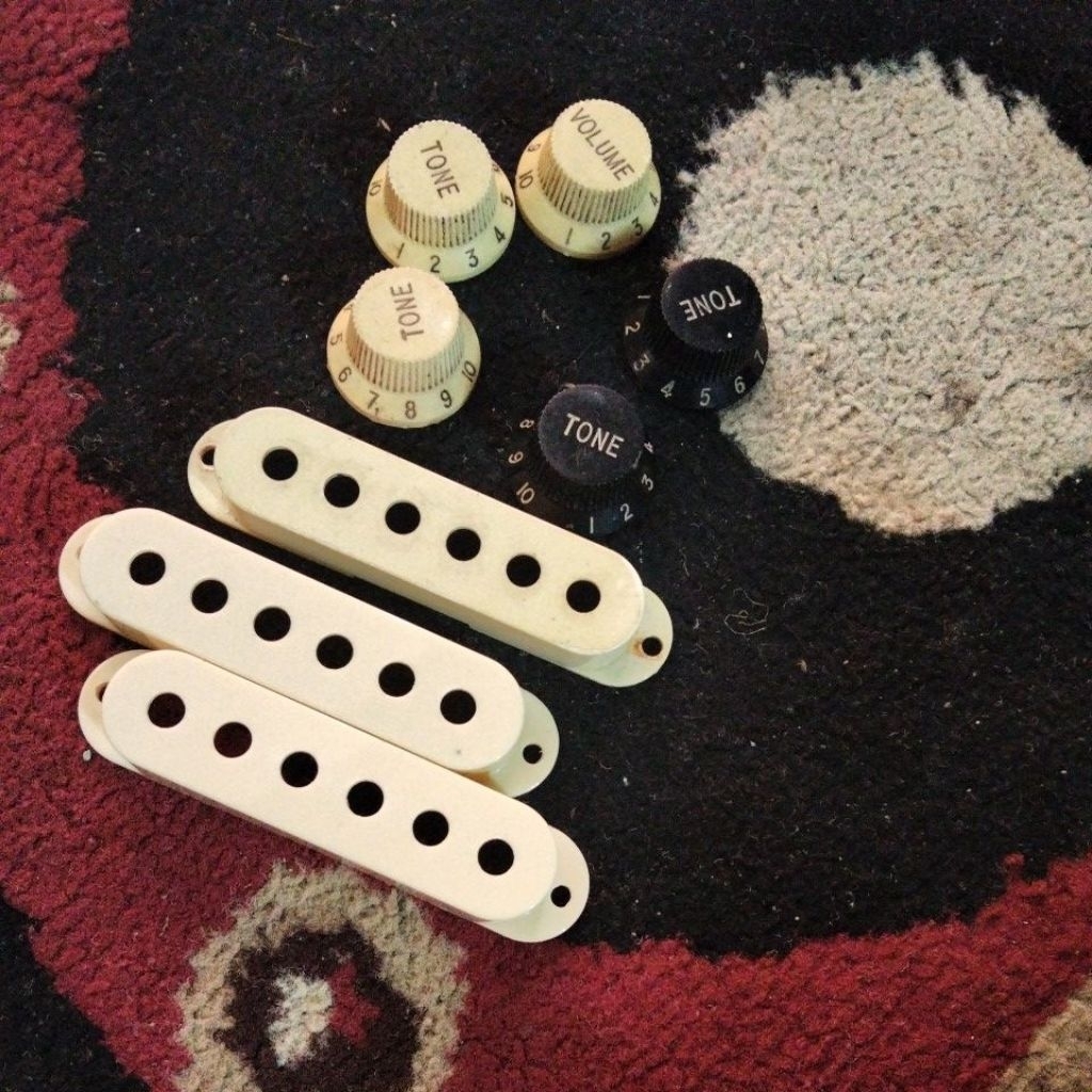 borongan Pickup cover & Knob Potensio gitar