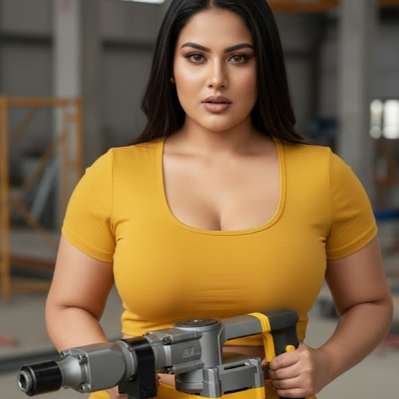 DELI ~ Mesin Bor Bobok Beton Demolition Hammer DELI – Breaker Beton Heavy Duty Paket Lengkap