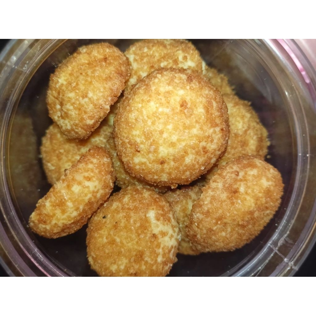 palm cheese kuker | uk.toples 600ml | kue kering banjarmasin | kue lebaran